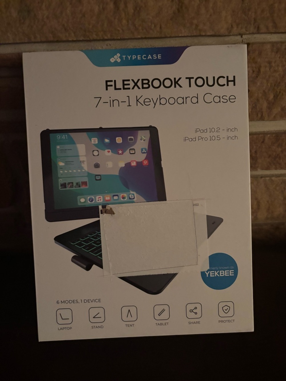 Flexbook Touch 7-in-1 Keyboard Case — Black